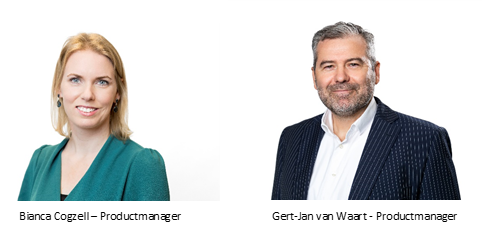 Gert-Jan van Waart en Bianca Cogzell